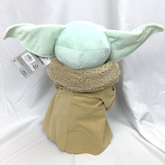 New Star Wars Mandalorian Child Yoda Easter Figure Decoration Greeter 18” Plush - Picture 2 of 2
